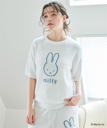 chara station 【miffy/ミッフィー】もちふわsleepソフトエアニット半袖トップスルームウェア◆別注◆上下別売り_subthumb_19