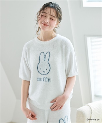 chara station 【miffy/ミッフィー】もちふわsleepソフトエアニット半袖トップスルームウェア◆別注◆上下別売り_subthumb_20
