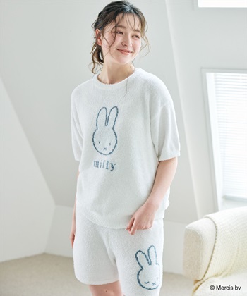 chara station 【miffy/ミッフィー】もちふわsleepソフトエアニット半袖トップスルームウェア◆別注◆上下別売り_subthumb_21