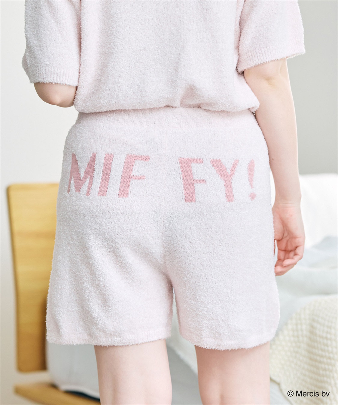 Life Style by cross marche 【miffy/ミッフィー】もちふわsleepソフトエアニットショートパンツルームウェア◆別注◆上下別売り_sub_3
