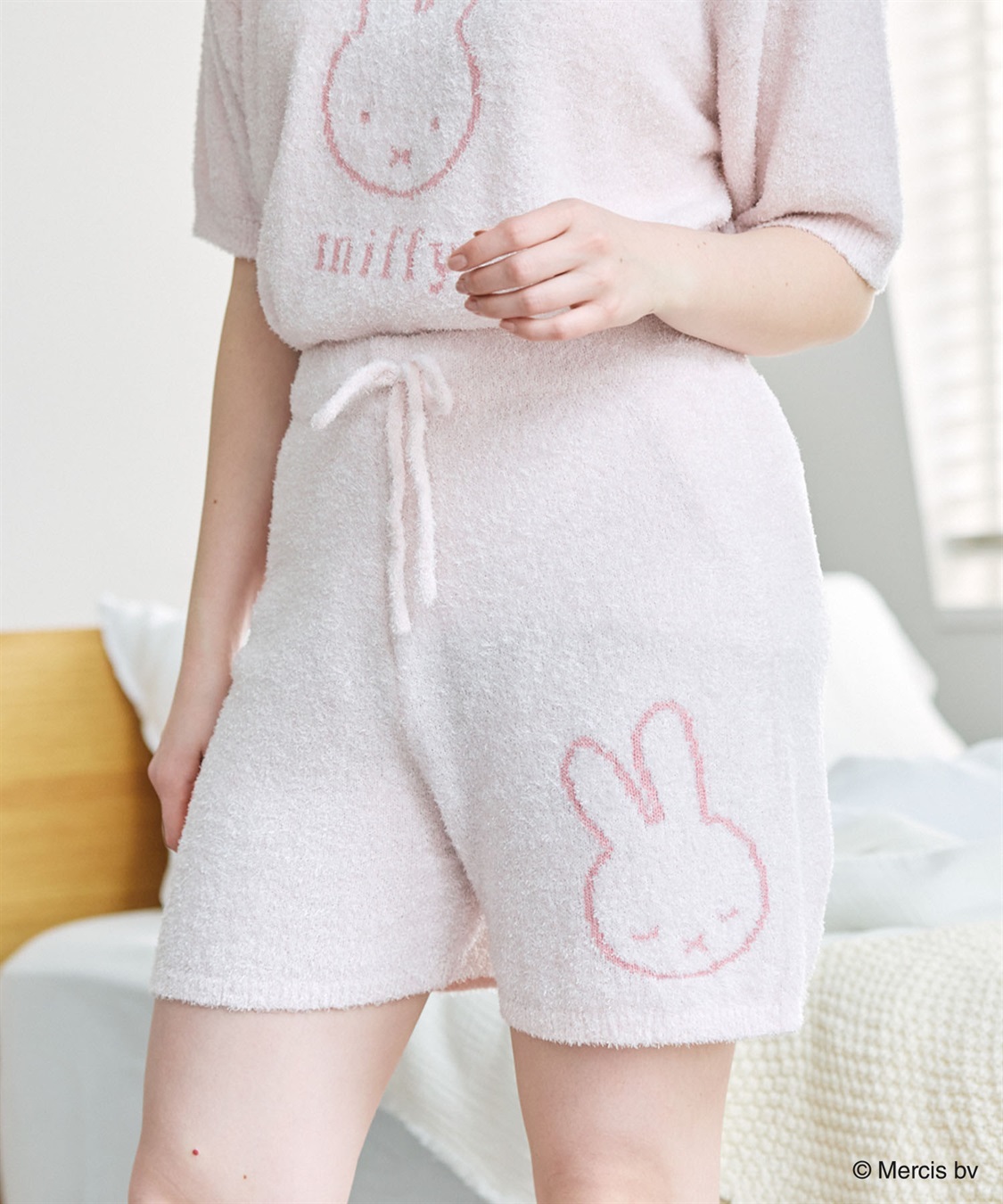 Life Style by cross marche 【miffy/ミッフィー】もちふわsleepソフトエアニットショートパンツルームウェア◆別注◆上下別売り_sub_4