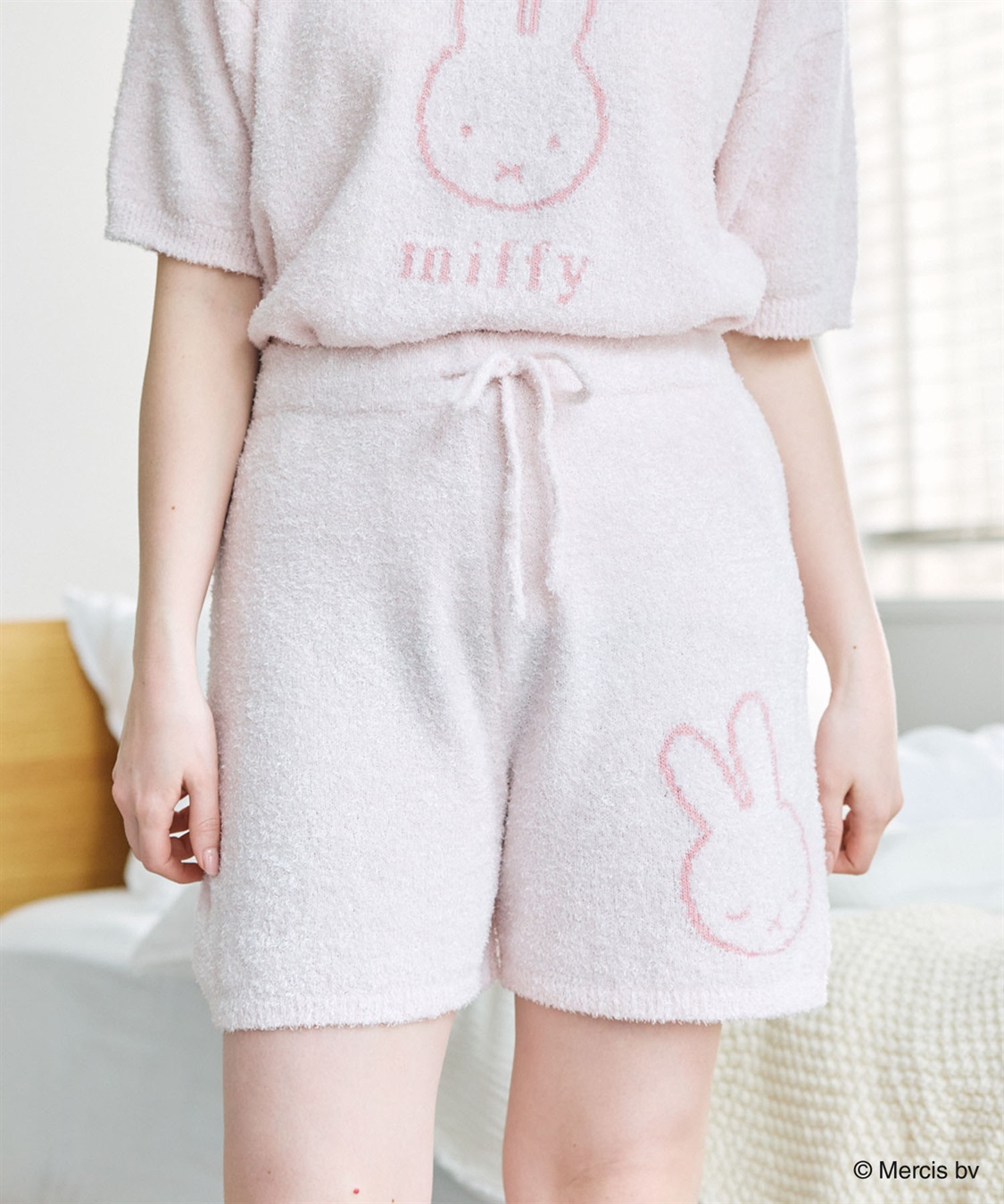 Life Style by cross marche 【miffy/ミッフィー】もちふわsleepソフトエアニットショートパンツルームウェア◆別注◆上下別売り_sub_6