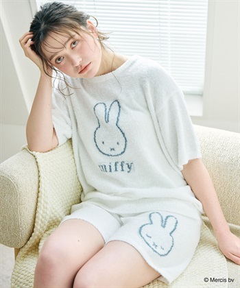 Life Style by cross marche 【miffy/ミッフィー】もちふわsleepソフトエアニットショートパンツルームウェア◆別注◆上下別売り_subthumb_14