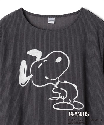 chara station 【PEANUTS/ピーナッツ】SNOOPY/スヌーピーパイルリブルームウェアワンピース（上下別売り）（2026SS）_subthumb_26
