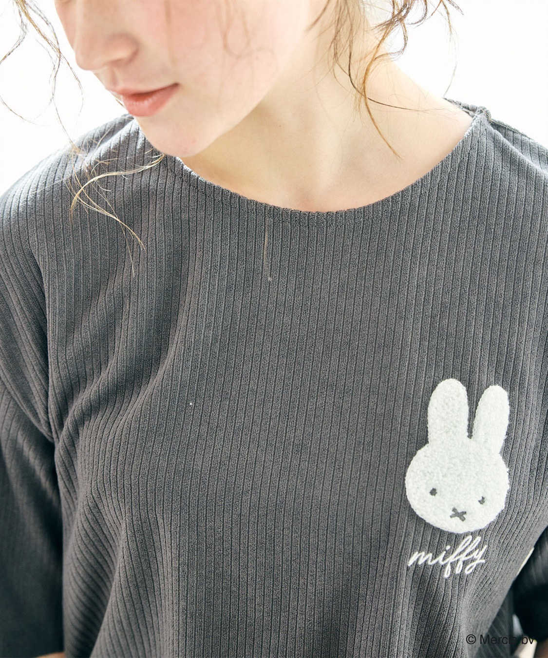 chara station 【miffy/ミッフィー】パイルリブトップス/ルームウェア◆別注◆上下別売り（2026SS）_sub_24