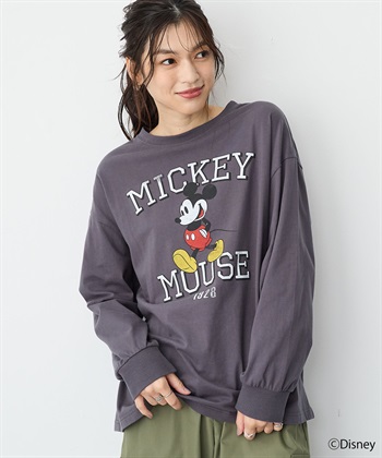 anyfee 【anyfee/プラスサイズ】《Disney/ディズニー》ミッキーマウスオールドグラフィックプリントTシャツ_subthumb_5