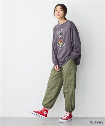 anyfee 【anyfee/プラスサイズ】《Disney/ディズニー》ミッキーマウスオールドグラフィックプリントTシャツ_subthumb_10