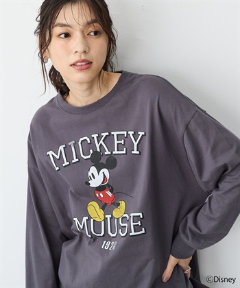 anyfee 【anyfee/プラスサイズ】《Disney/ディズニー》ミッキーマウスオールドグラフィックプリントTシャツ_subthumb_13