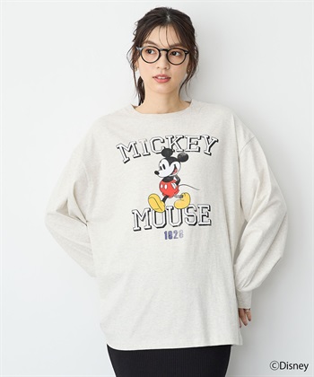 anyfee 【anyfee/プラスサイズ】《Disney/ディズニー》ミッキーマウスオールドグラフィックプリントTシャツ_subthumb_18