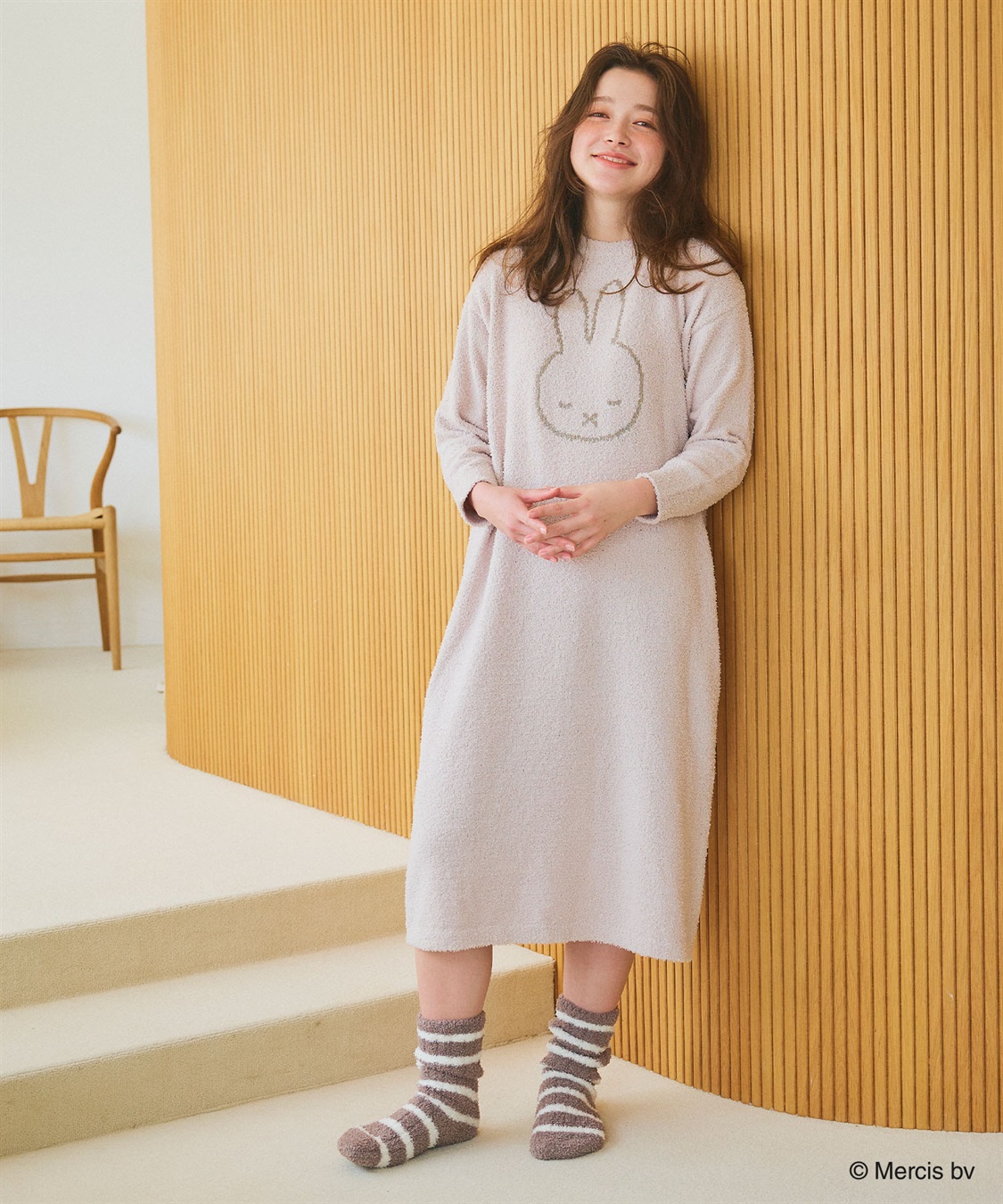 Life Style by cross marche 【miffy/ミッフィー】もこもこルームウェアワンピース_sub_4