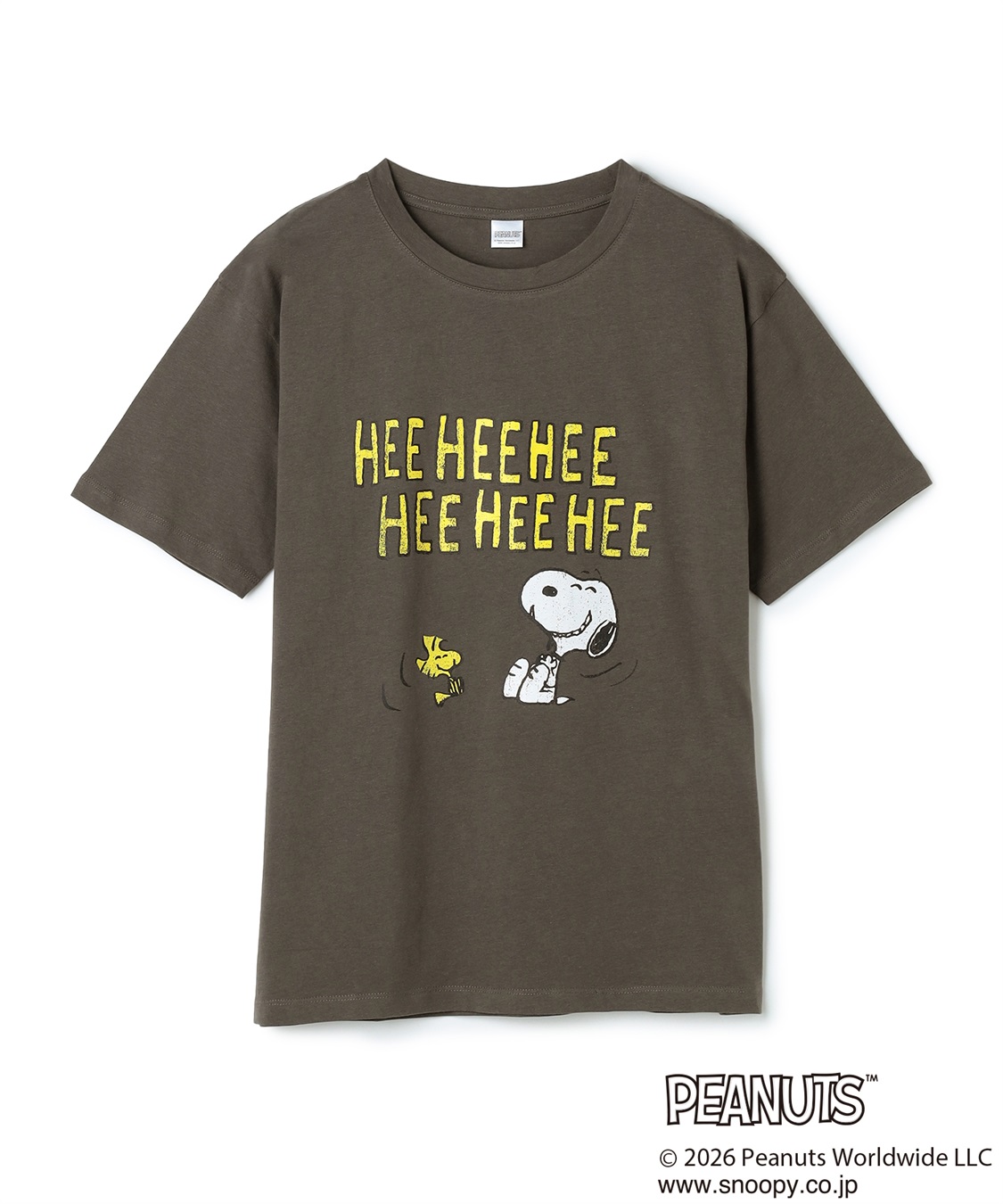 chara station 【PEANUTS/ピーナッツ】スヌーピー/SNOOPYヴィンテージ風カスレプリント半袖Tシャツ_sub_22