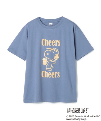 chara station 【PEANUTS/ピーナッツ】SNOOPY/スヌーピー『Cheers』プリント半袖Tシャツ_subthumb_22