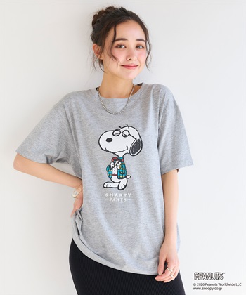 chara station 【PEANUTS/ピーナッツ】SNOOPY/スヌーピー「JOE PREPPY」プリントTシャツ_subthumb_14