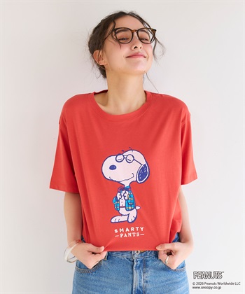 chara station 【PEANUTS/ピーナッツ】SNOOPY/スヌーピー「JOE PREPPY」プリントTシャツ_subthumb_21
