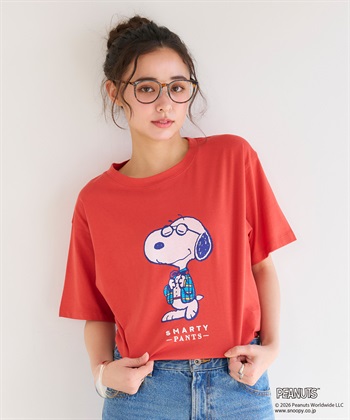 chara station 【PEANUTS/ピーナッツ】SNOOPY/スヌーピー「JOE PREPPY」プリントTシャツ_subthumb_22