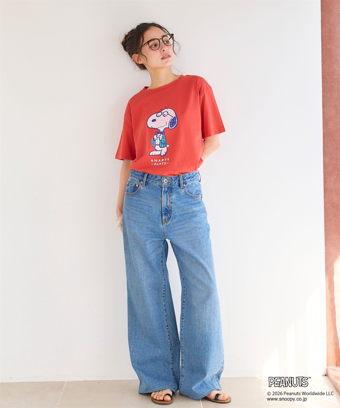 chara station 【PEANUTS/ピーナッツ】SNOOPY/スヌーピー「JOE PREPPY」プリントTシャツ_sub_26