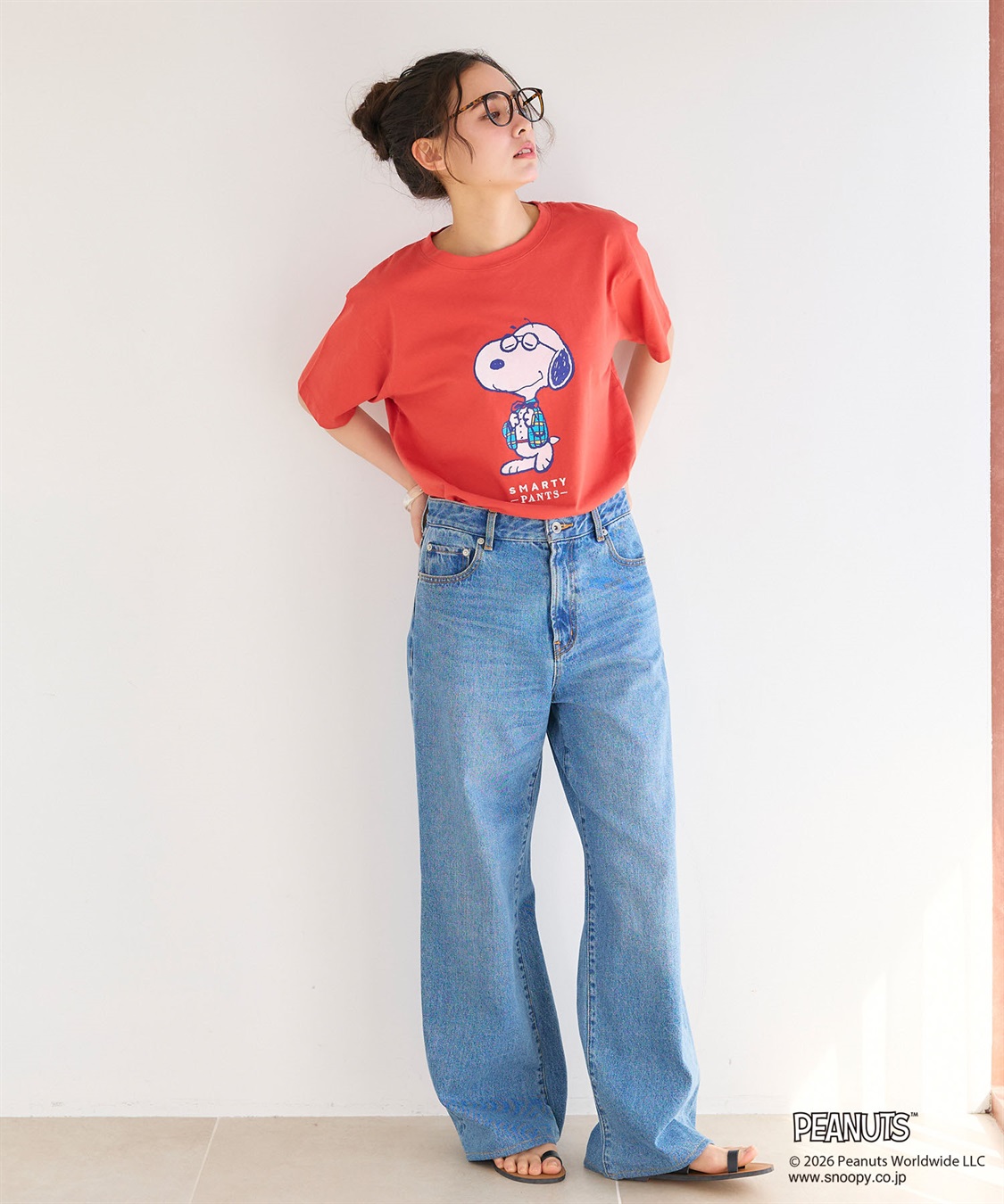 chara station 【PEANUTS/ピーナッツ】SNOOPY/スヌーピー「JOE PREPPY」プリントTシャツ_sub_27