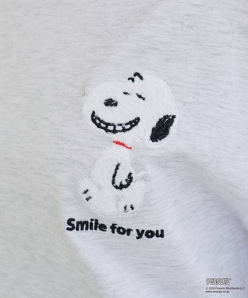 chara station 【PEANUTS/ピーナッツ】スヌーピー/SNOOPY サガラ刺繍ロンT◆別注◆_subthumb_15