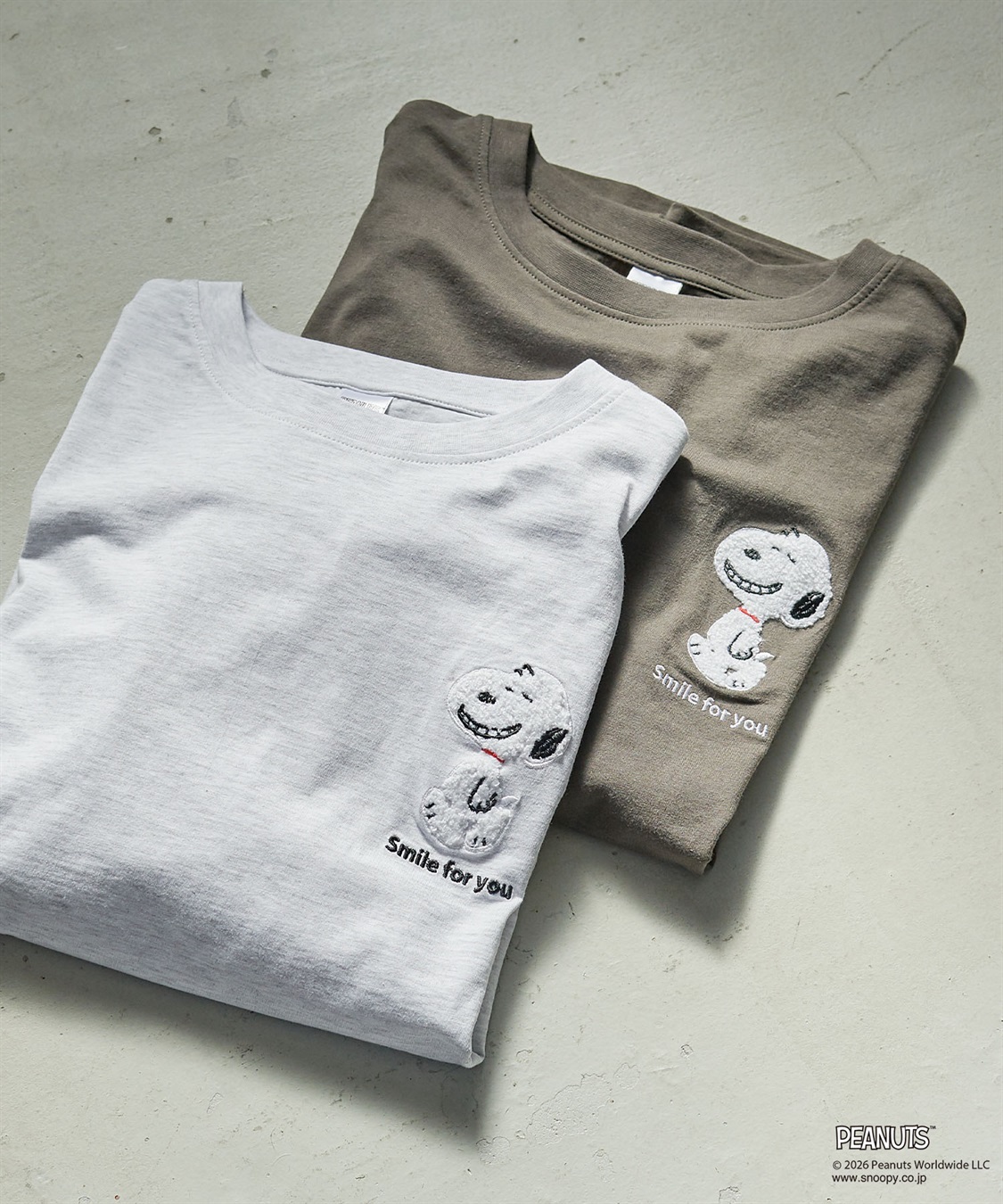 chara station 【PEANUTS/ピーナッツ】スヌーピー/SNOOPY サガラ刺繍ロンT◆別注◆_sub_27