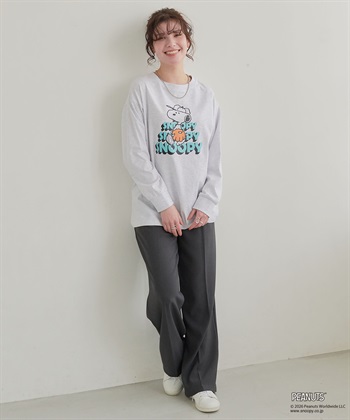 Life Style by cross marche 【PEANUTS/ピーナッツ】SNOOPY/スヌーピーベースボールロゴプリントロンT◆別注◆（2026SS）_subthumb_22
