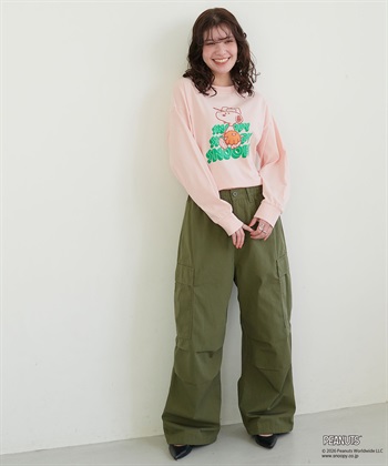 Life Style by cross marche 【PEANUTS/ピーナッツ】SNOOPY/スヌーピーベースボールロゴプリントロンT◆別注◆（2026SS）_subthumb_27
