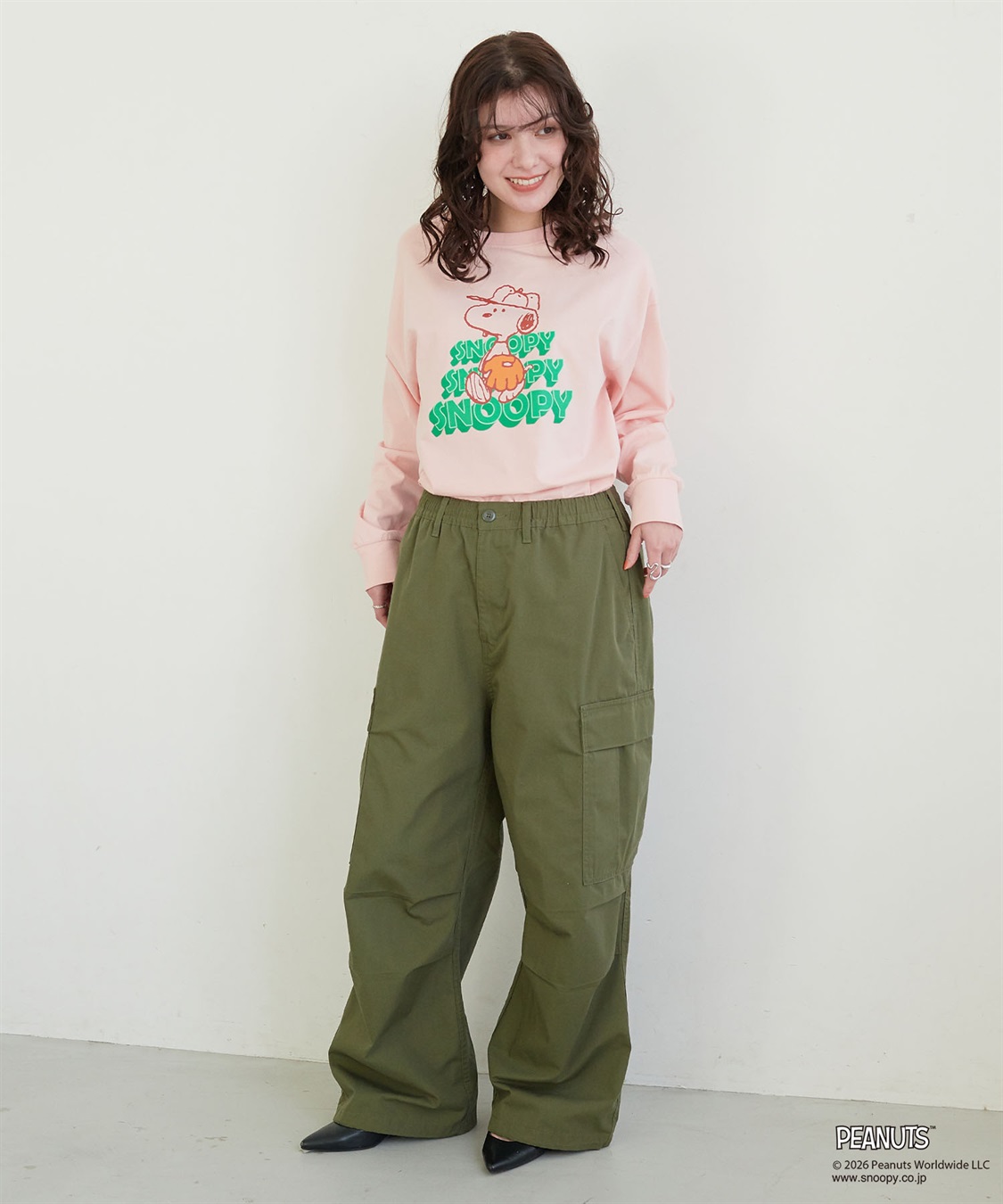 Life Style by cross marche 【PEANUTS/ピーナッツ】SNOOPY/スヌーピーベースボールロゴプリントロンT◆別注◆（2026SS）_sub_29