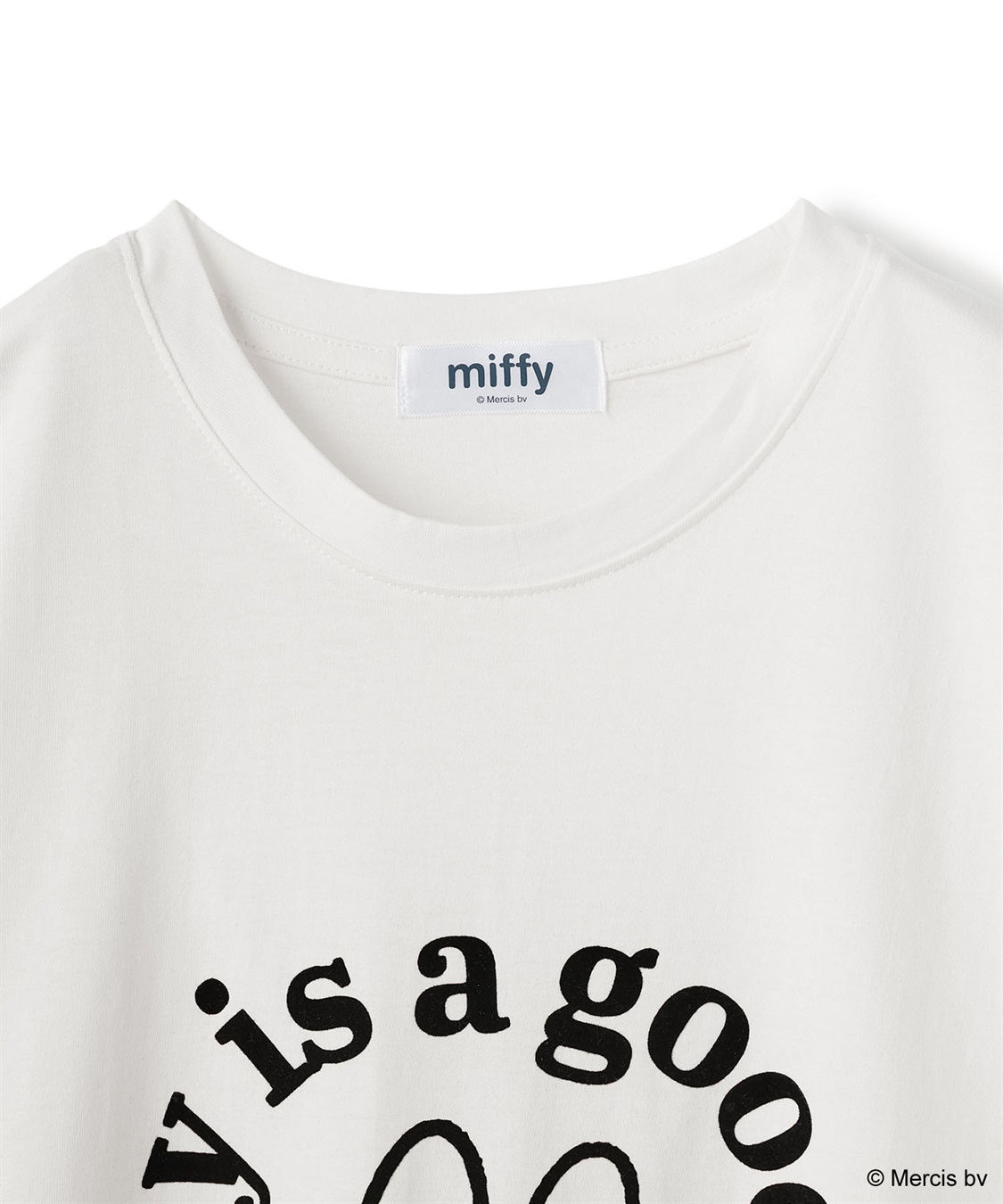 chara station 【miffy/ミッフィー】英字プリント半袖Tシャツ_sub_25