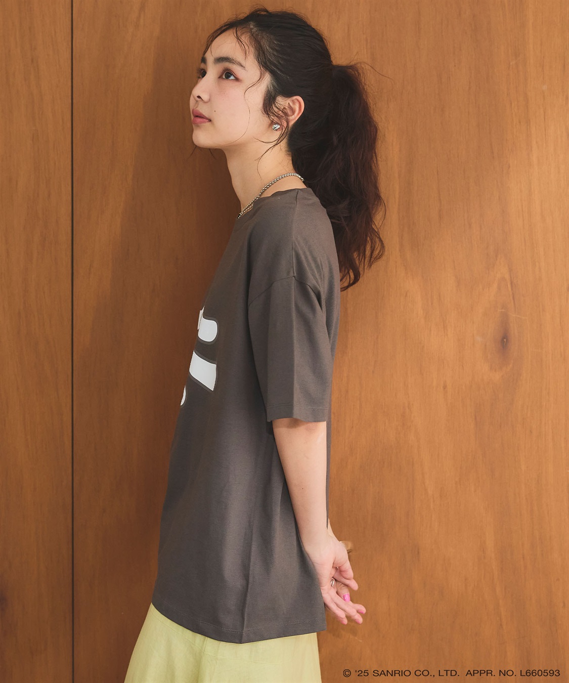 chara station 【sanrio characters】シナモロールプリント半袖Tシャツ《サンリオキャラクターズ》_sub_4