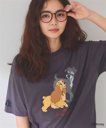 chara station 【Disney/ディズニー】わんわん物語レディ＆トランプ半袖プリントTシャツ/LADY and the TRAMP_subthumb_3