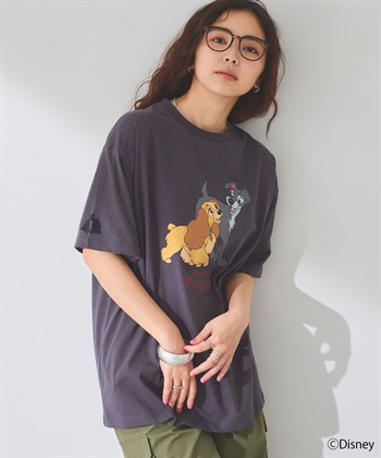 chara station 【Disney/ディズニー】わんわん物語レディ＆トランプ半袖プリントTシャツ/LADY and the TRAMP_subthumb_4