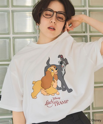 chara station 【Disney/ディズニー】わんわん物語レディ＆トランプ半袖プリントTシャツ/LADY and the TRAMP_subthumb_13