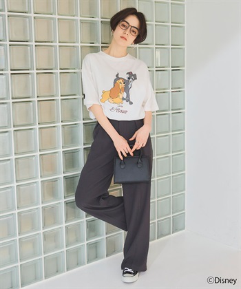 chara station 【Disney/ディズニー】わんわん物語レディ＆トランプ半袖プリントTシャツ/LADY and the TRAMP_subthumb_20