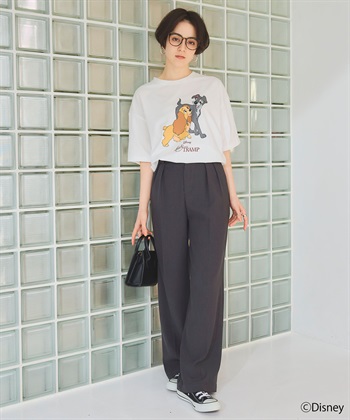 chara station 【Disney/ディズニー】わんわん物語レディ＆トランプ半袖プリントTシャツ/LADY and the TRAMP_subthumb_21