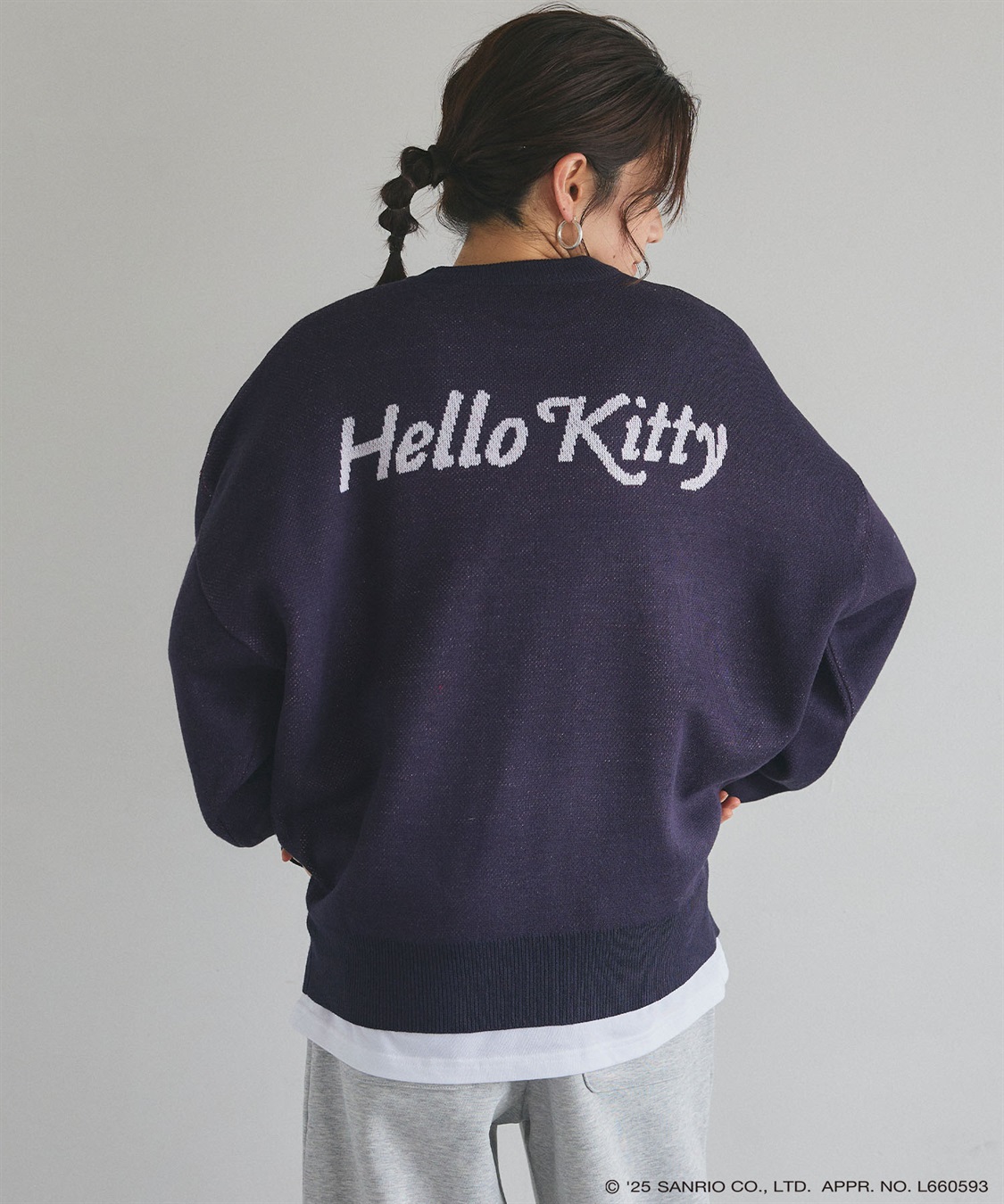 chara station 【sanrio characters】HELLO KITTY/ハローキティジャガードニット/クラシック/レトロ《サンリオキャラクターズ》_sub_14