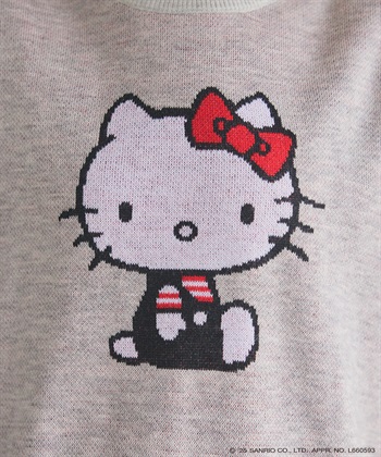 chara station 【sanrio characters】HELLO KITTY/ハローキティジャガードニット/クラシック/レトロ《サンリオキャラクターズ》_subthumb_27