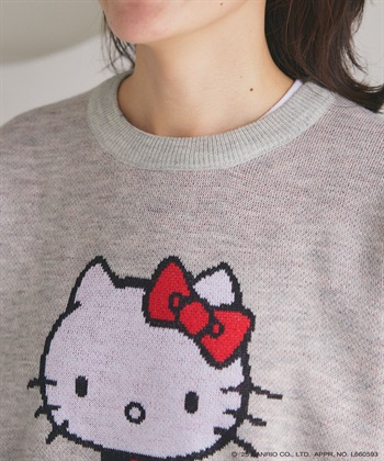 chara station 【sanrio characters】HELLO KITTY/ハローキティジャガードニット/クラシック/レトロ《サンリオキャラクターズ》_subthumb_28