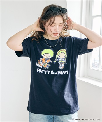 chara station 【sanrio characters】パティ＆ジミープリント半袖Tシャツ《サンリオキャラクターズ》_subthumb_6