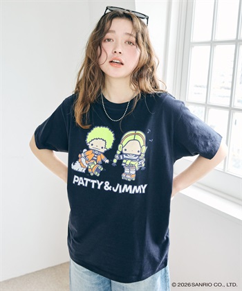 chara station 【sanrio characters】パティ＆ジミープリント半袖Tシャツ《サンリオキャラクターズ》_subthumb_7