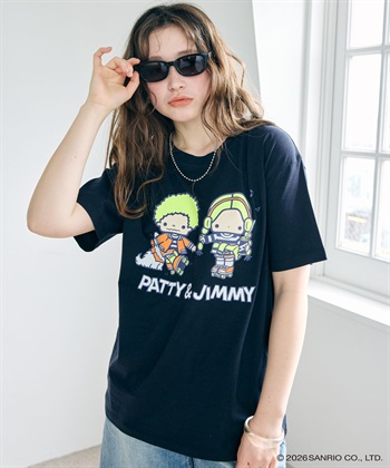 chara station 【sanrio characters】パティ＆ジミープリント半袖Tシャツ《サンリオキャラクターズ》_subthumb_8