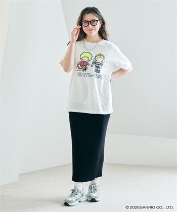 chara station 【sanrio characters】パティ＆ジミープリント半袖Tシャツ《サンリオキャラクターズ》_subthumb_18