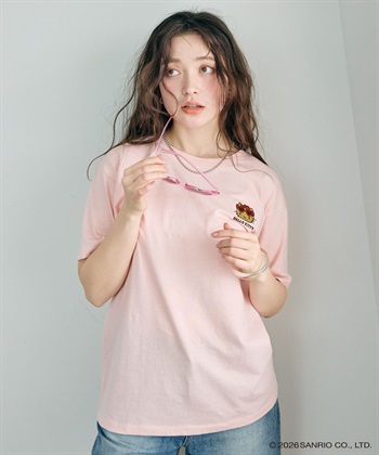chara station 【sanrio characters】HELLO KITTY/日焼けデザインハローキティ半袖Tシャツ《サンリオキャラクターズ》_subthumb_3