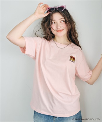 chara station 【sanrio characters】HELLO KITTY/日焼けデザインハローキティ半袖Tシャツ《サンリオキャラクターズ》_subthumb_4
