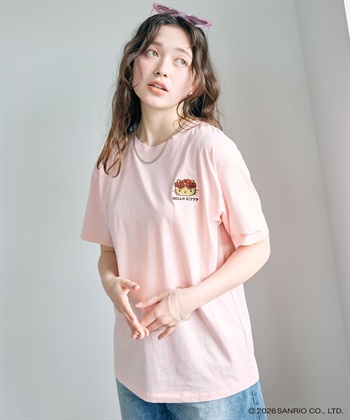 chara station 【sanrio characters】HELLO KITTY/日焼けデザインハローキティ半袖Tシャツ《サンリオキャラクターズ》_subthumb_6