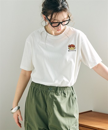chara station 【sanrio characters】HELLO KITTY/日焼けデザインハローキティ半袖Tシャツ《サンリオキャラクターズ》_subthumb_12