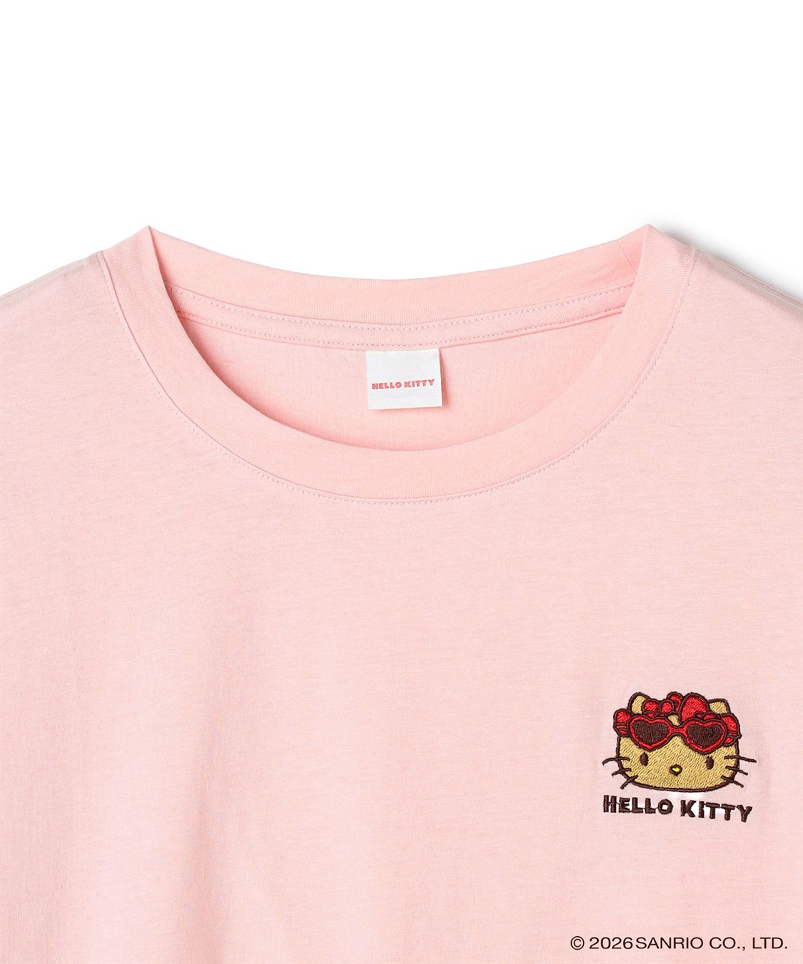 chara station 【sanrio characters】HELLO KITTY/日焼けデザインハローキティ半袖Tシャツ《サンリオキャラクターズ》_sub_27