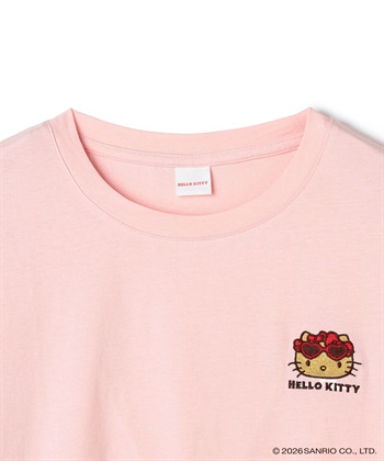 chara station 【sanrio characters】HELLO KITTY/日焼けデザインハローキティ半袖Tシャツ《サンリオキャラクターズ》_subthumb_27