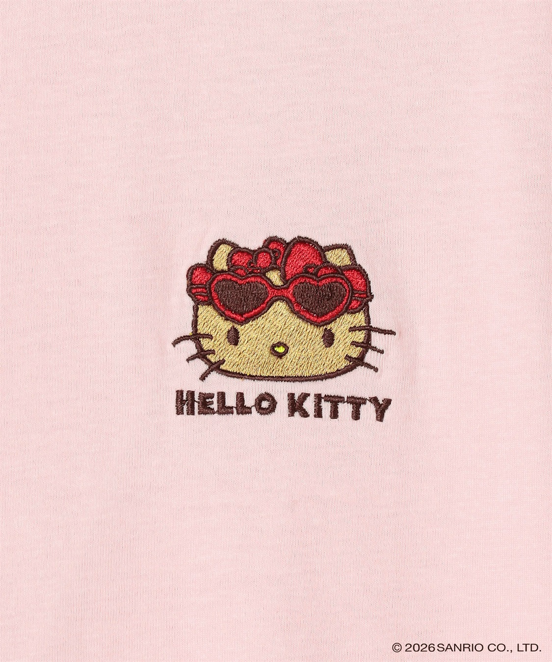 chara station 【sanrio characters】HELLO KITTY/日焼けデザインハローキティ半袖Tシャツ《サンリオキャラクターズ》_sub_28