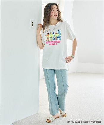 chara station 【セサミストリート/SESAME STREET】サーフフォトプリントTシャツ（ELMO＆FRIENDS）_subthumb_11