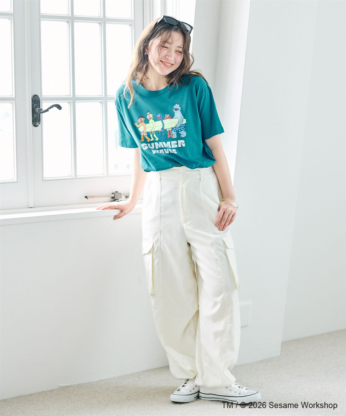 chara station 【セサミストリート/SESAME STREET】サーフフォトプリントTシャツ（ELMO＆FRIENDS）_sub_16