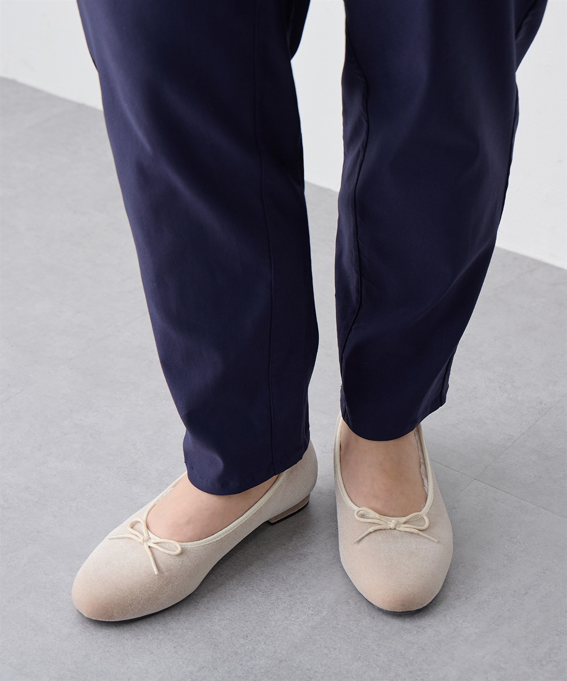 anyfee 【anyfee/プラスサイズ】バレエシューズ（4E・甲高・幅広）《la farfa SHOES/ラファーファシューズ》_sub_1